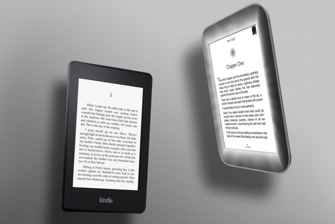 إلى عشاق القراءة Kindle vs Nook