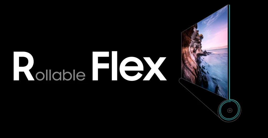 rollable flex - سامسونج تستعرض شاشاتها القابلة للطي في موقع مُخصص