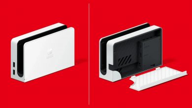 يمكنك الآن شراء قاعدة Nintendo Switch OLED بشكل منفصل
